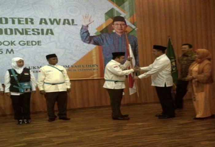 Jamaah Haji Kloter Pertama 2017 Dilepas Menag